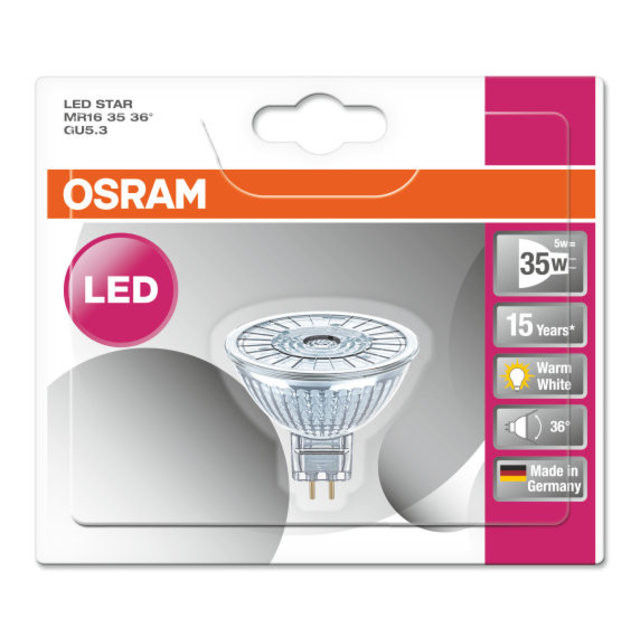LED STAR MR16 GU5.3 4.6W WW LED STAR MR16 GU5.3 4.6W WW