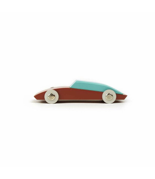 Wooden Toy Car - Duotone Car #3 - FSC beechwood