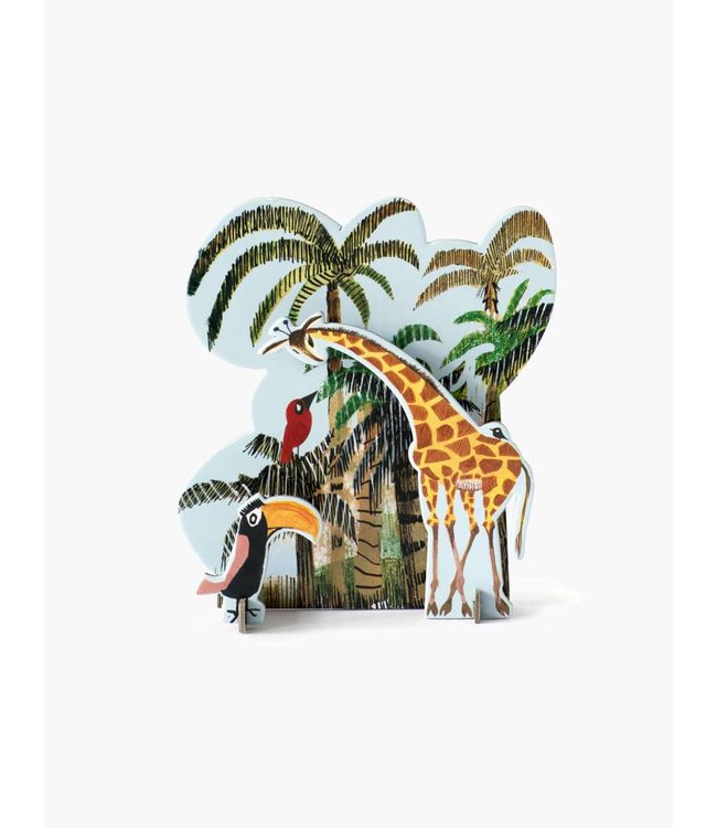 Pop-Out Card: 'Jungle Giraffe'