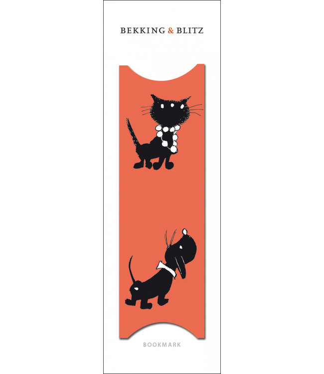 Bookmark , Jip en Janneke dragen een kat Fiep Westendorp