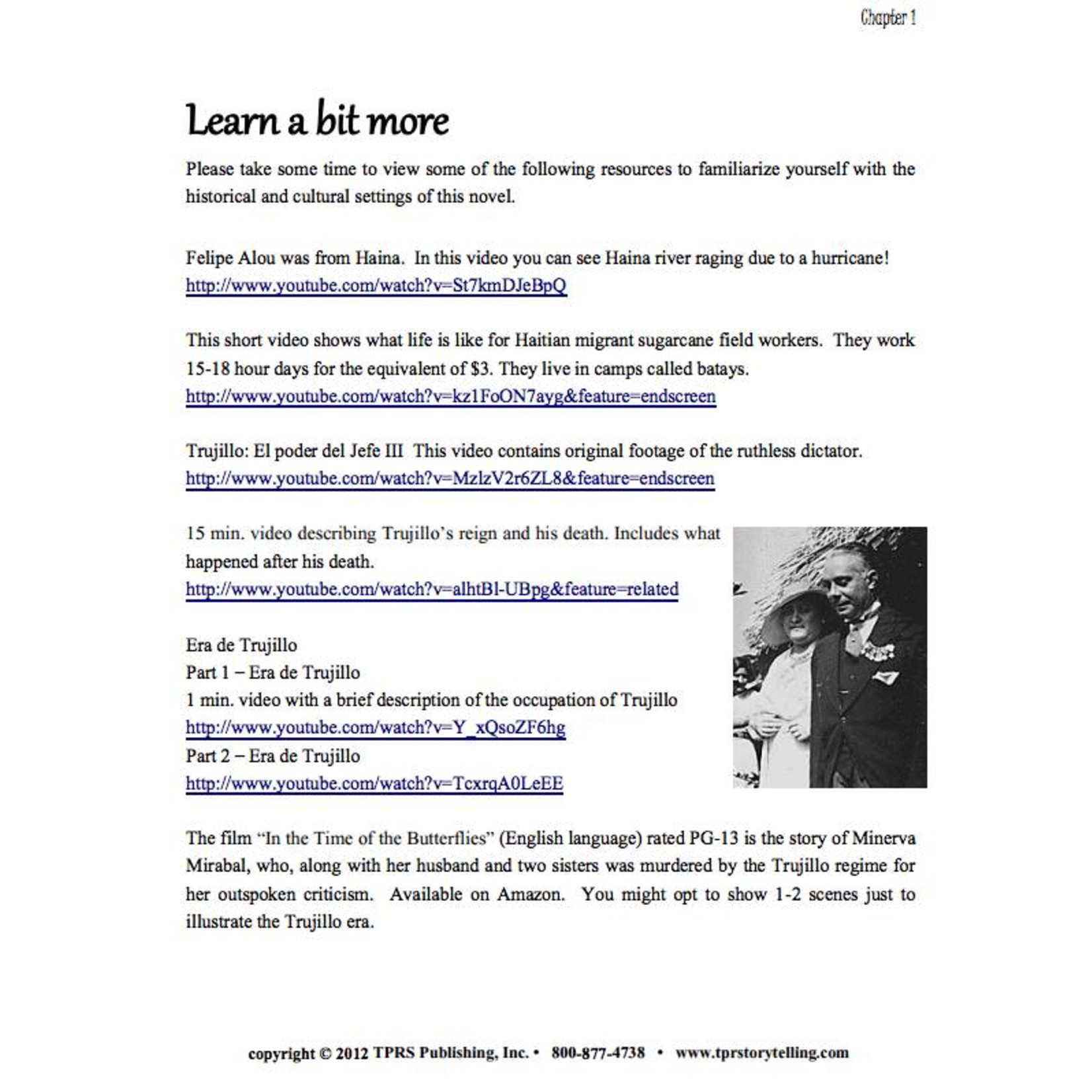 Felipe Alou: From the valleys to the mountains  - Docentenhandleiding