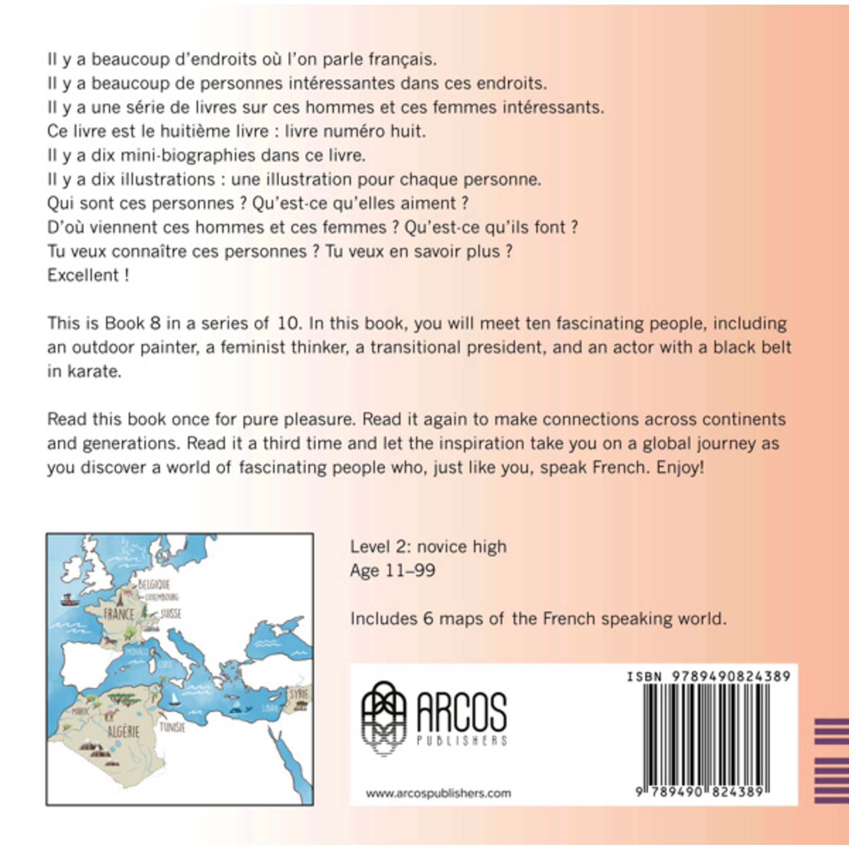 Arcos Publishers Qui parle français ? - Livre 8