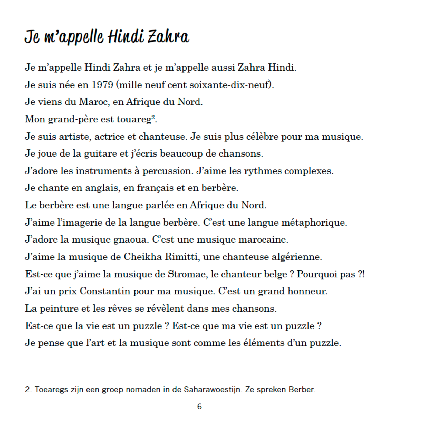 Carla Tarini Qui parle français ? Deel 5 (French-Dutch)