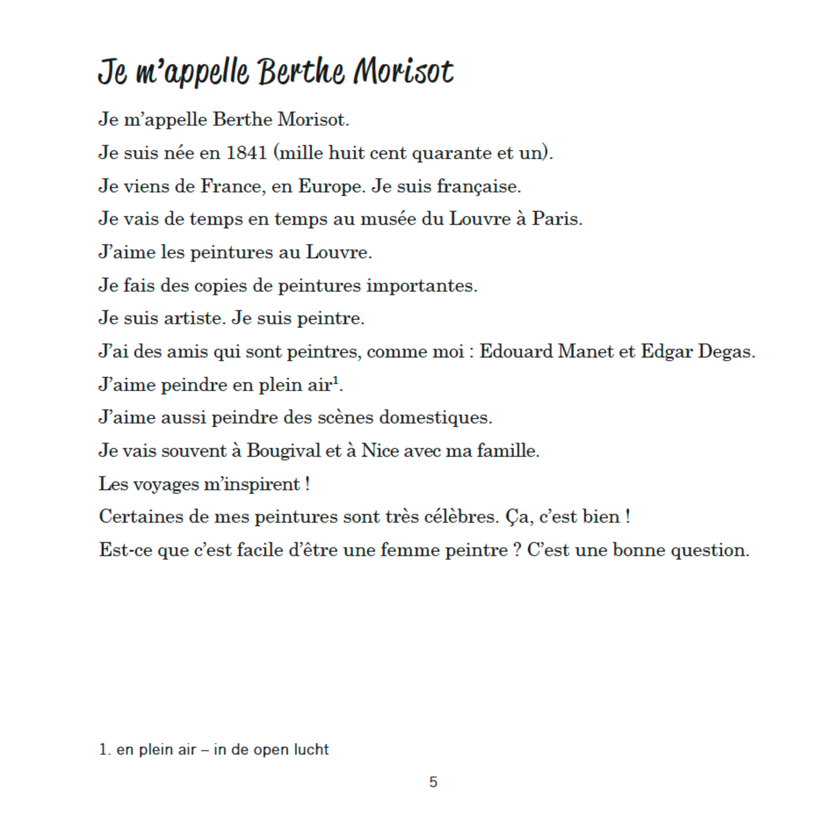 Carla Tarini Qui parle français ? Deel 2