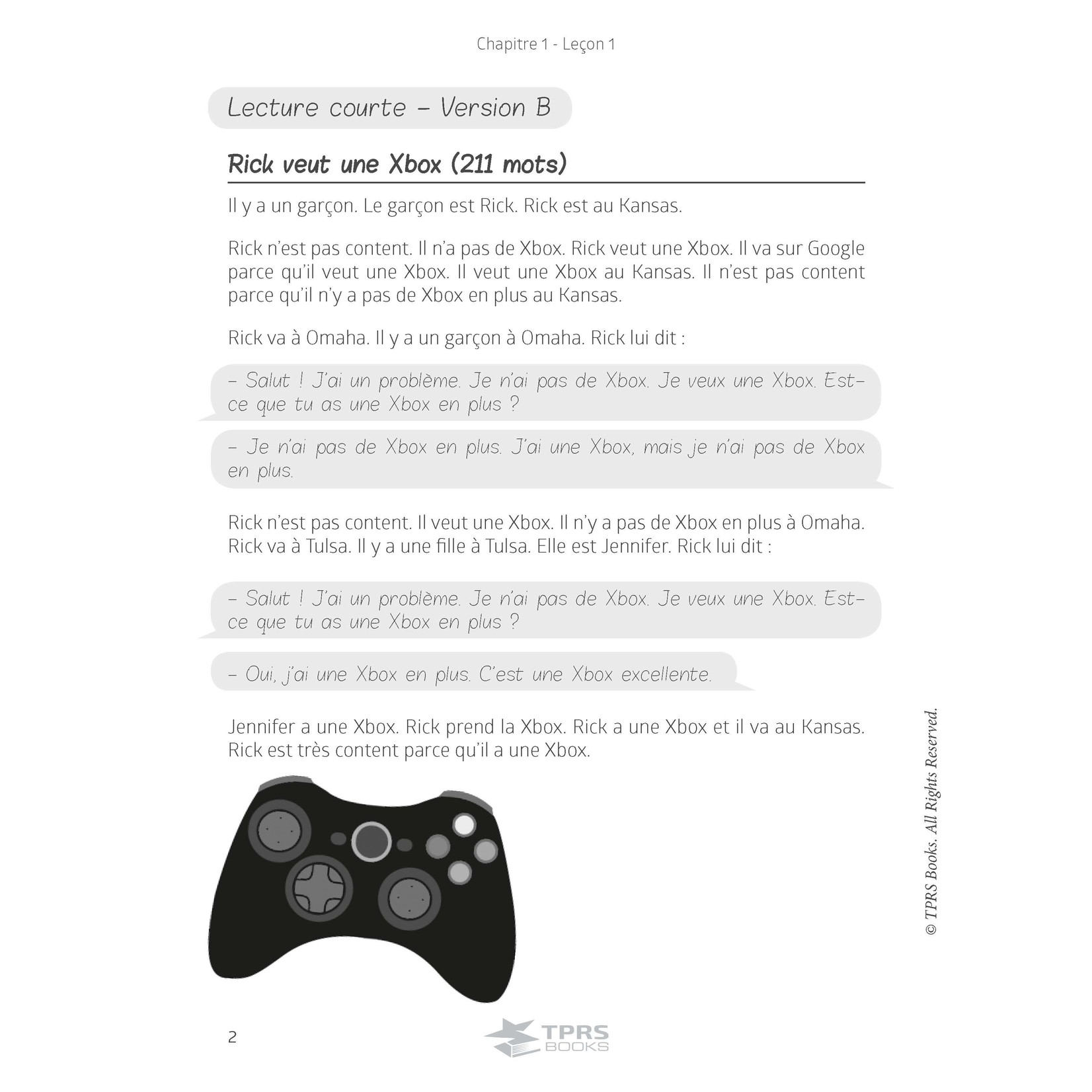 French 1 & 2  Look, I Can Talk! Student Text