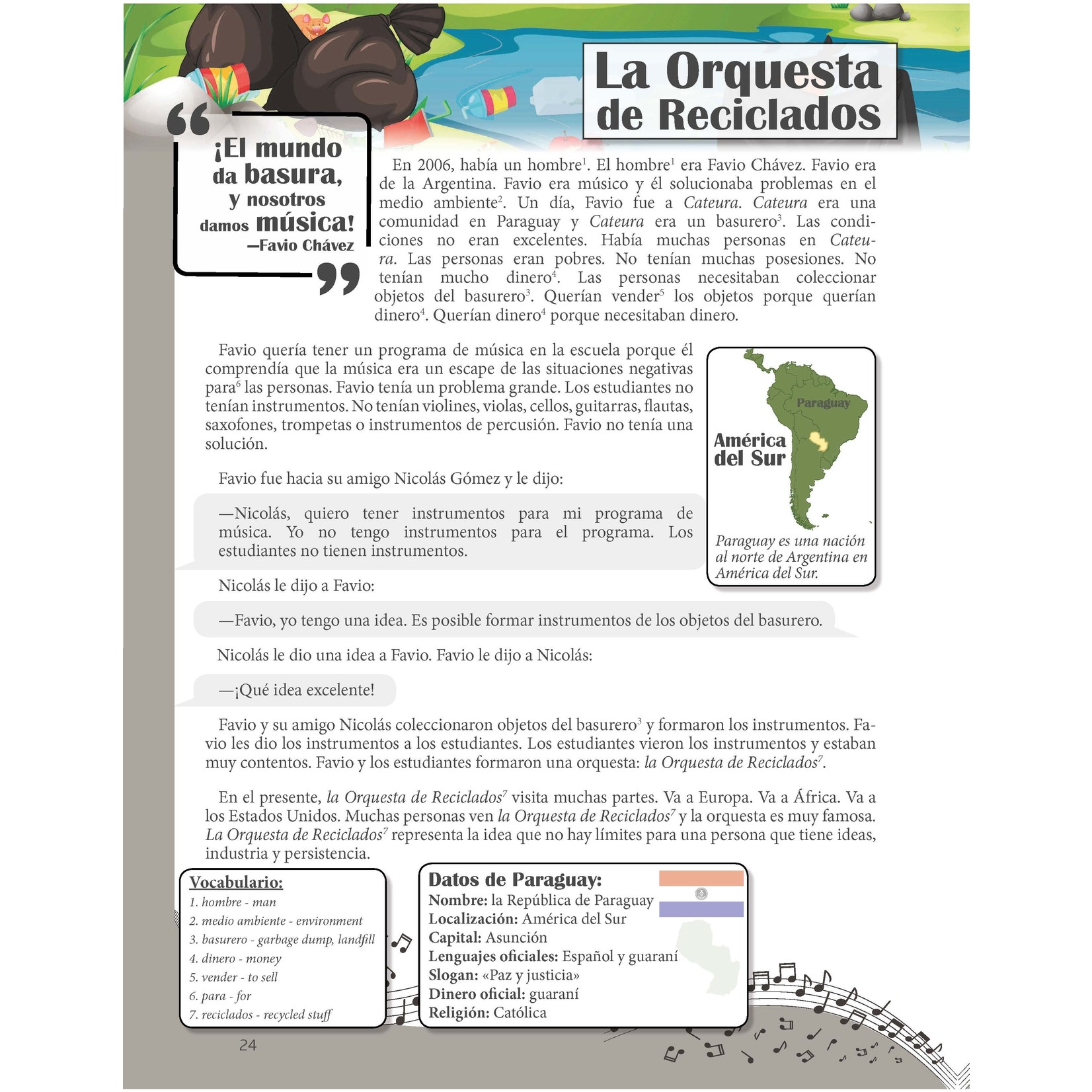 Spanish 1 & 2 - Look, I Can Talk! Student Text