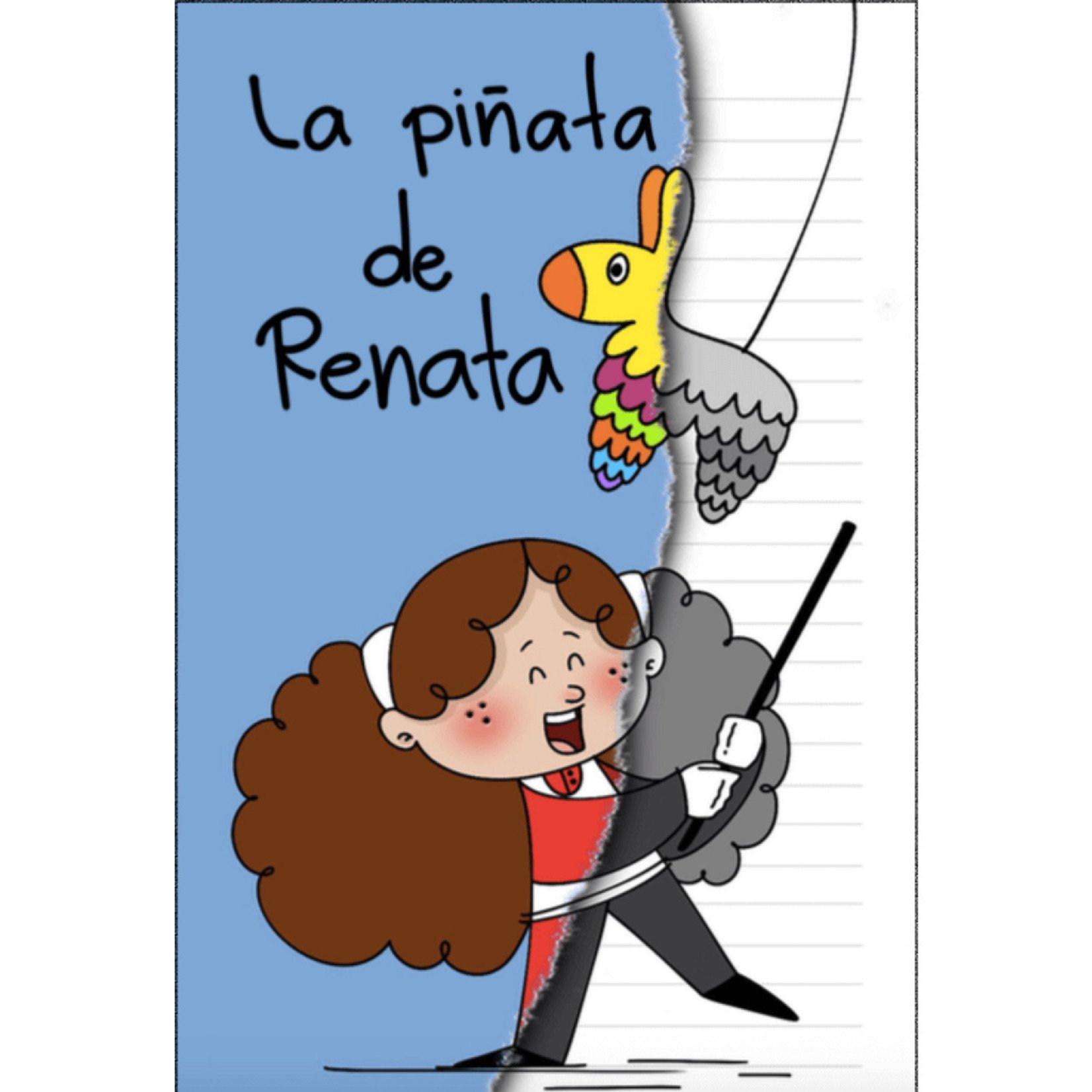 Spanish Cuentos La piñata de Renata