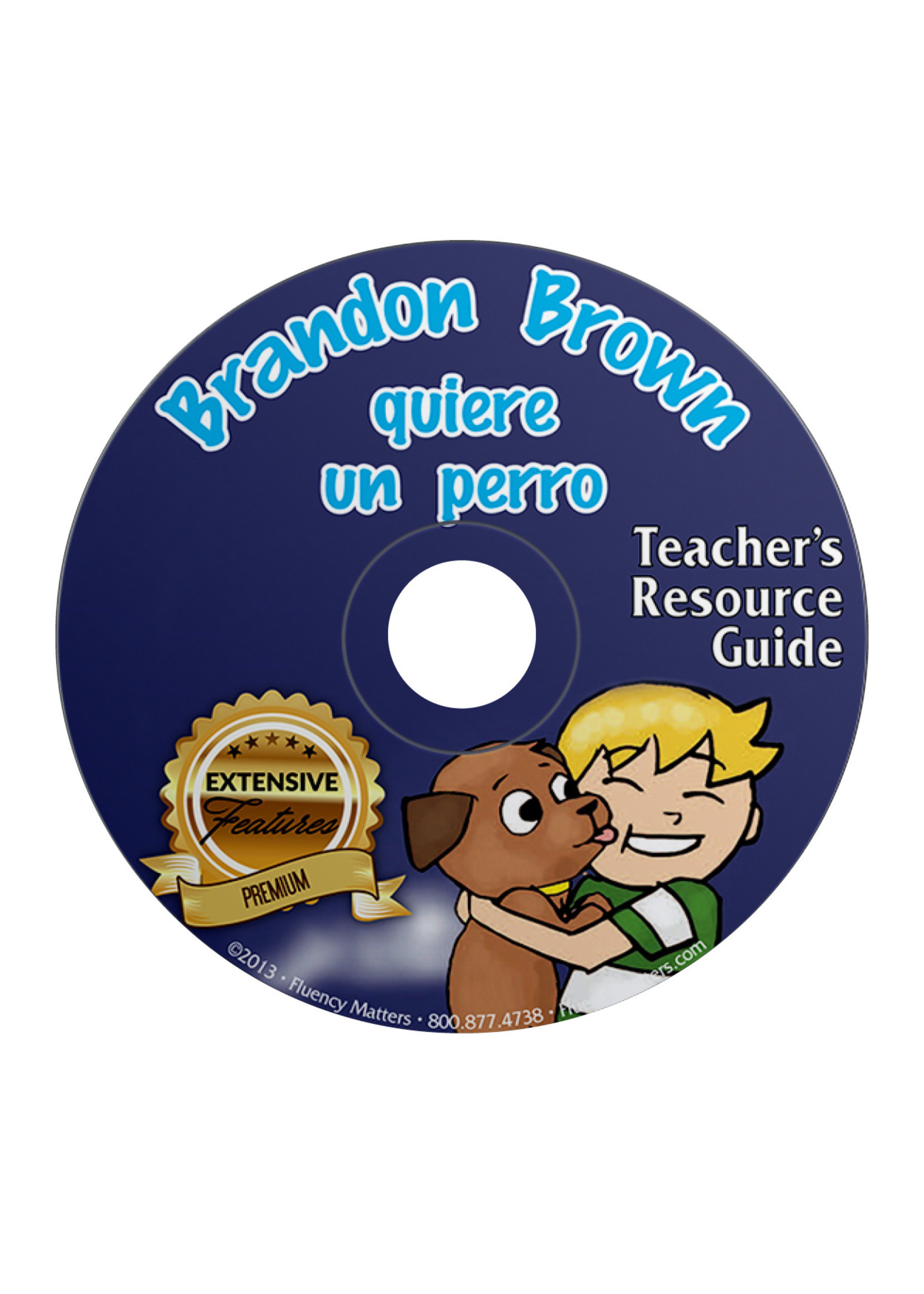 Brandon Brown quiere un perro - Teacher's Guide on CD