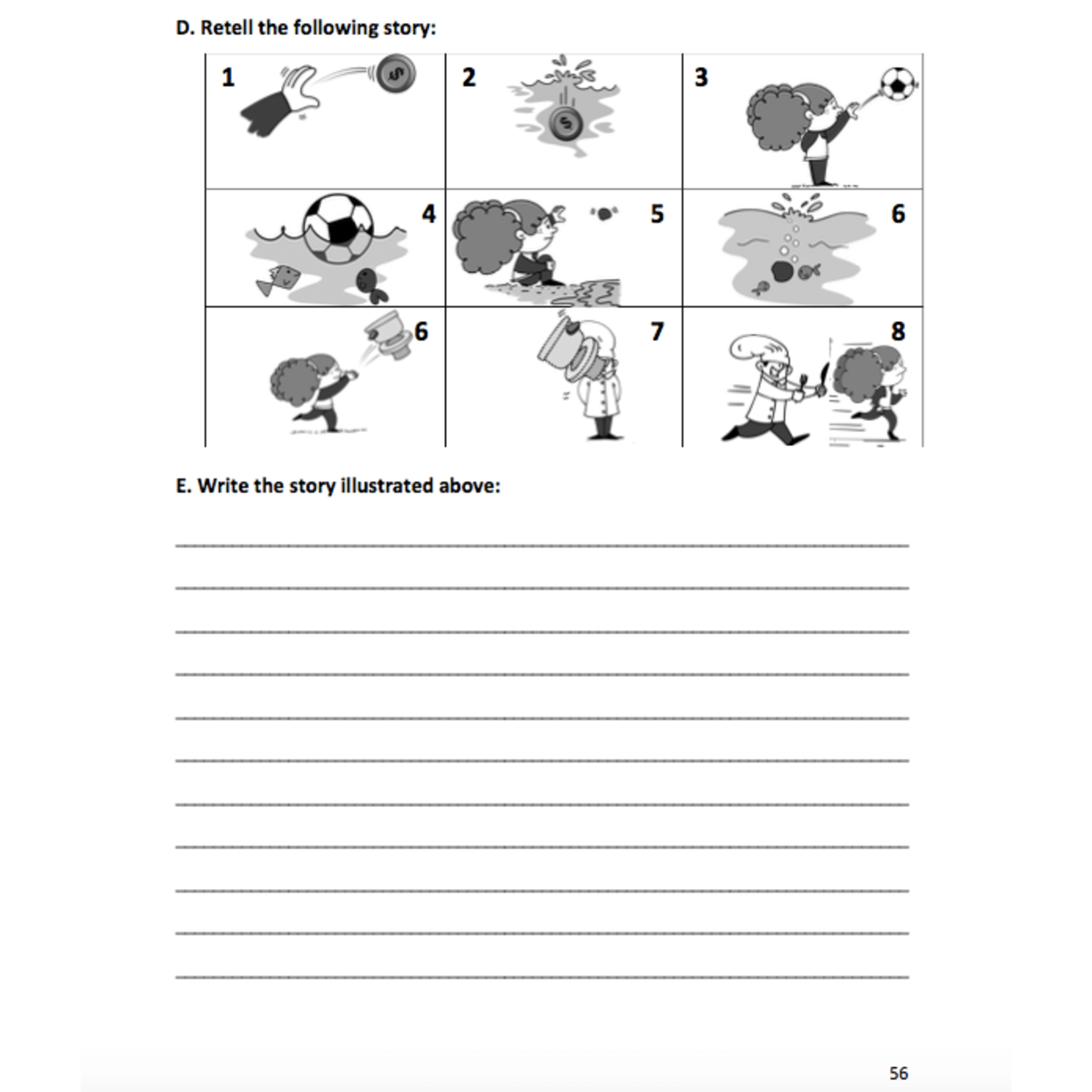 Spanish Cuentos La piñata de Renata - Workbook