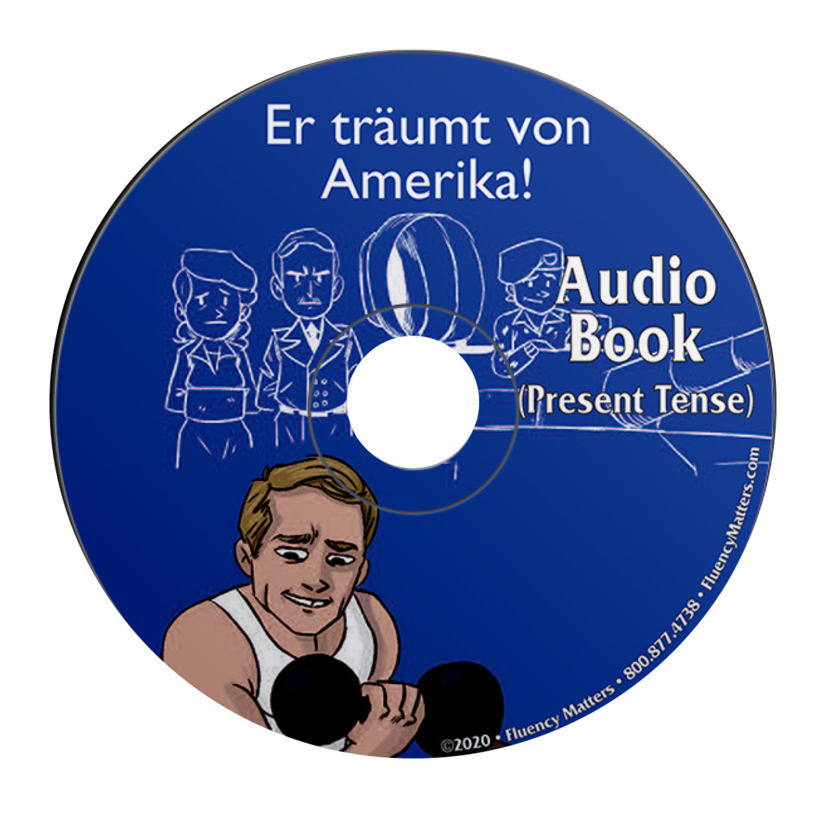 Fluency Matters Er träumt von Amerika - Audio Book