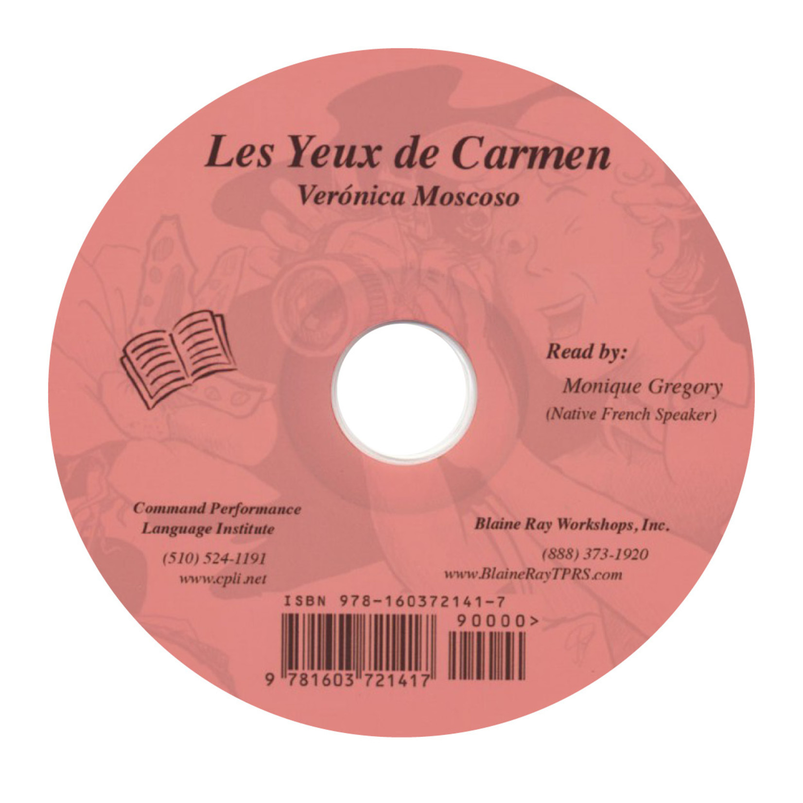 TPRS Books Les yeux de Carmen - Luisterboek