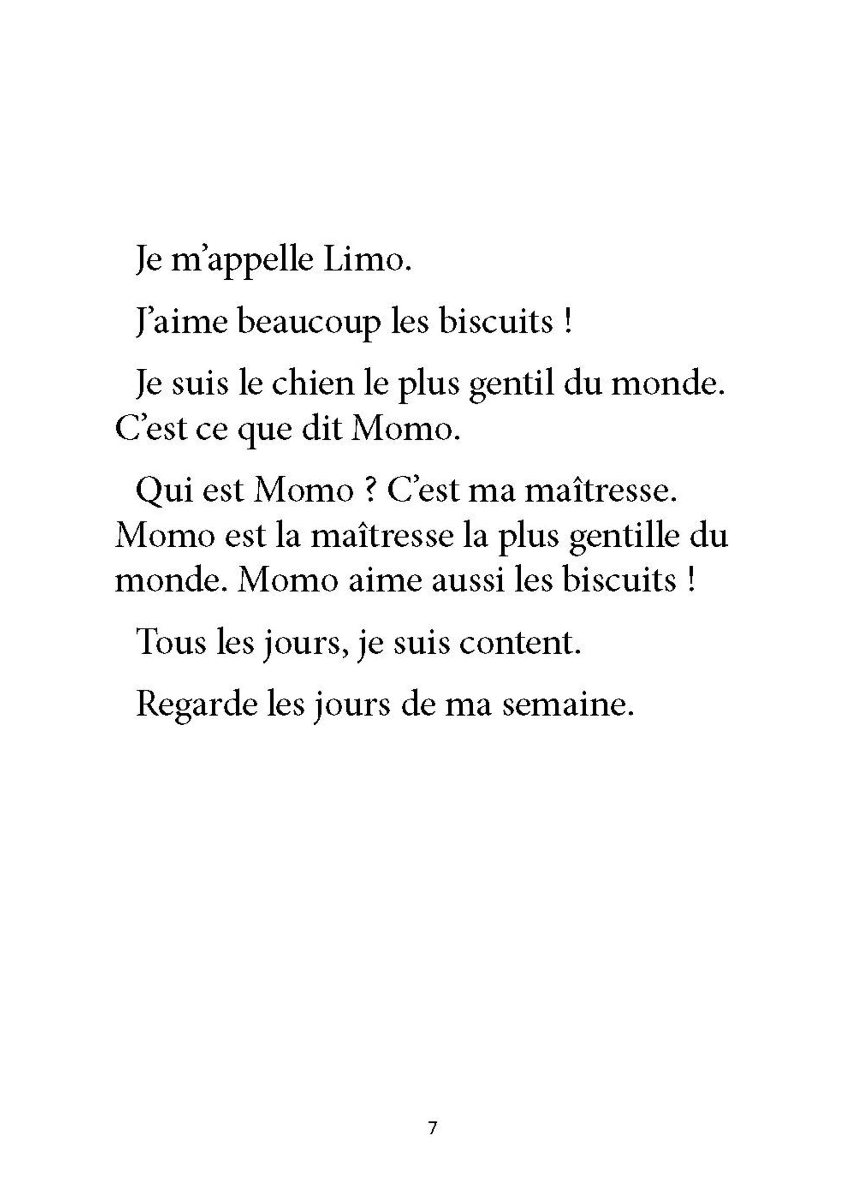 Mon jour préféré - Read in French with Limo!