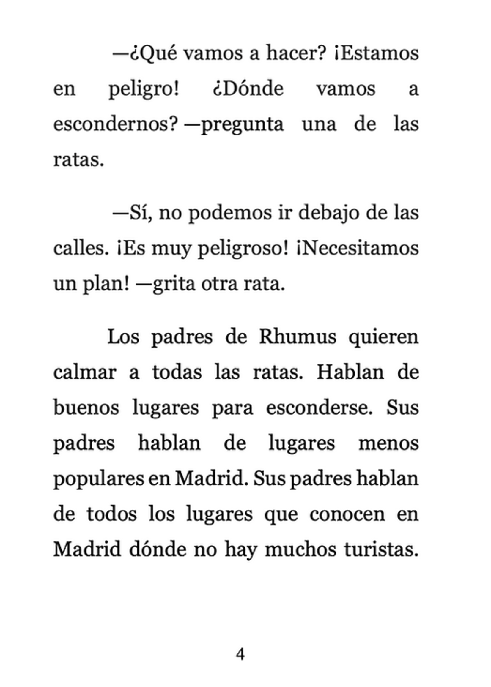 Theresa Marrama Rhumus se esconde en Madrid