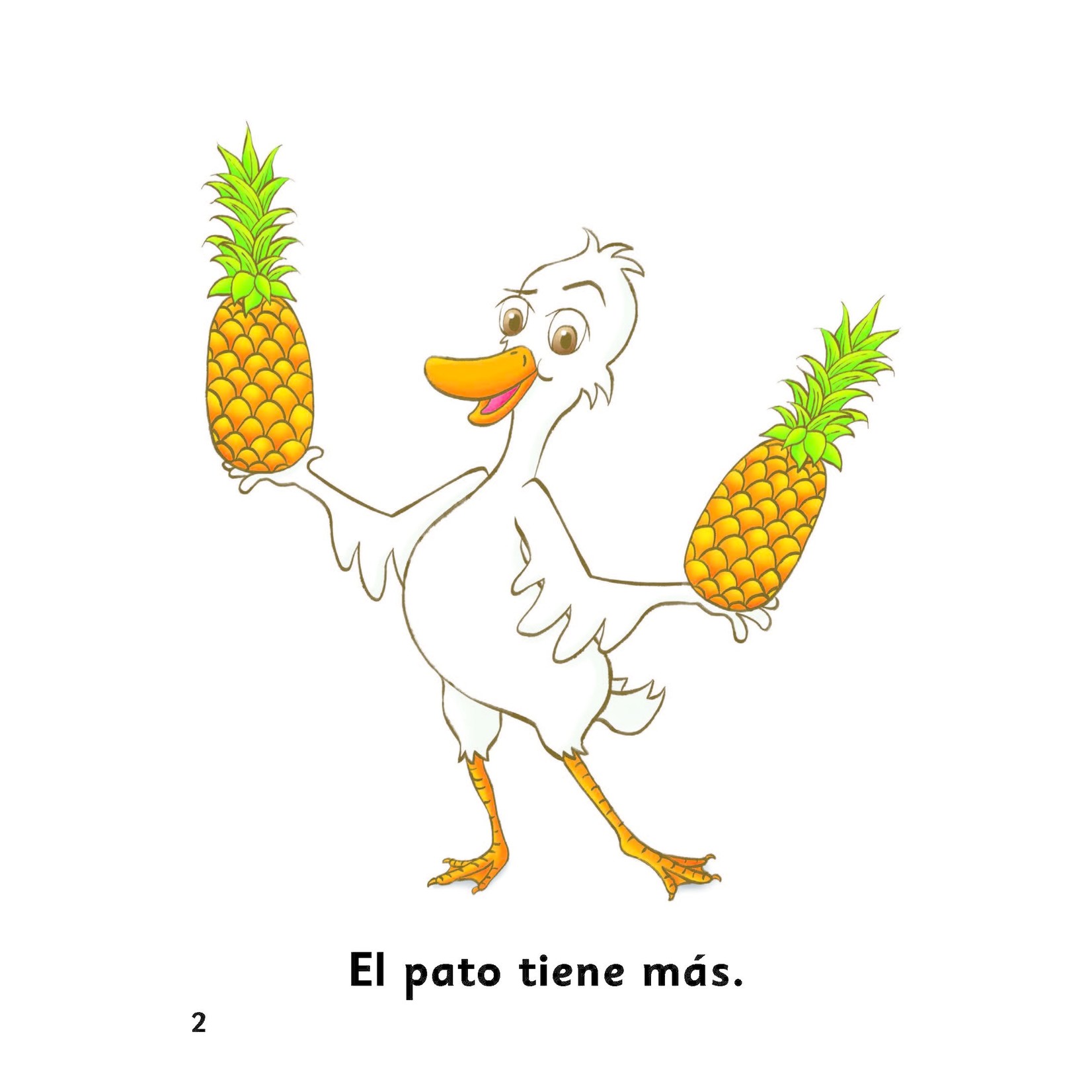 TPRS Books El pato tiene más