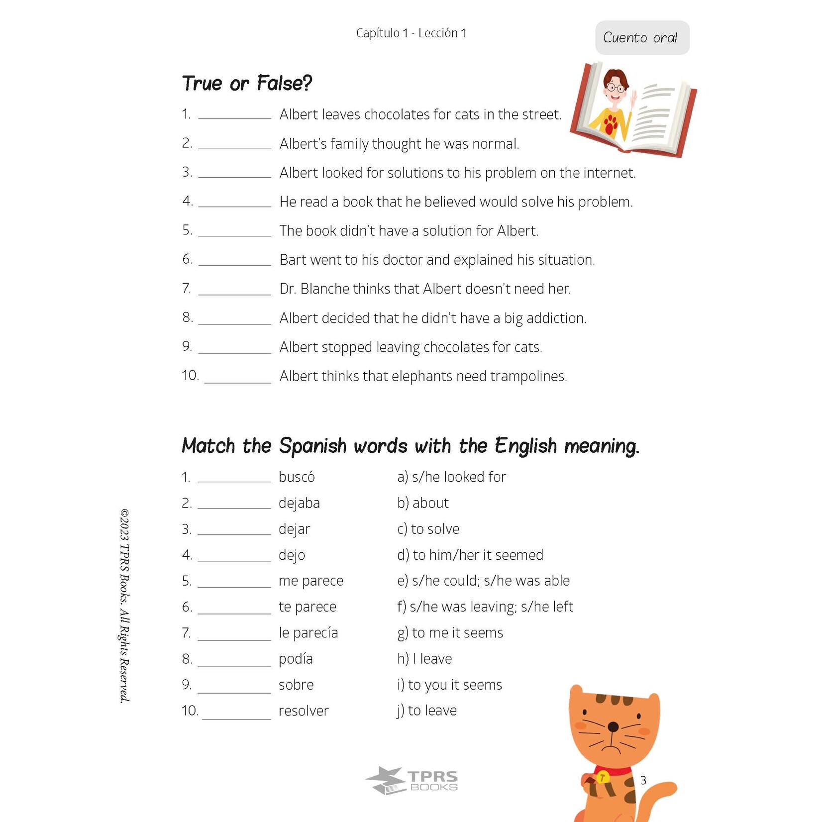 Spanish 3 & 4 - Look, I Can Talk! Student Text