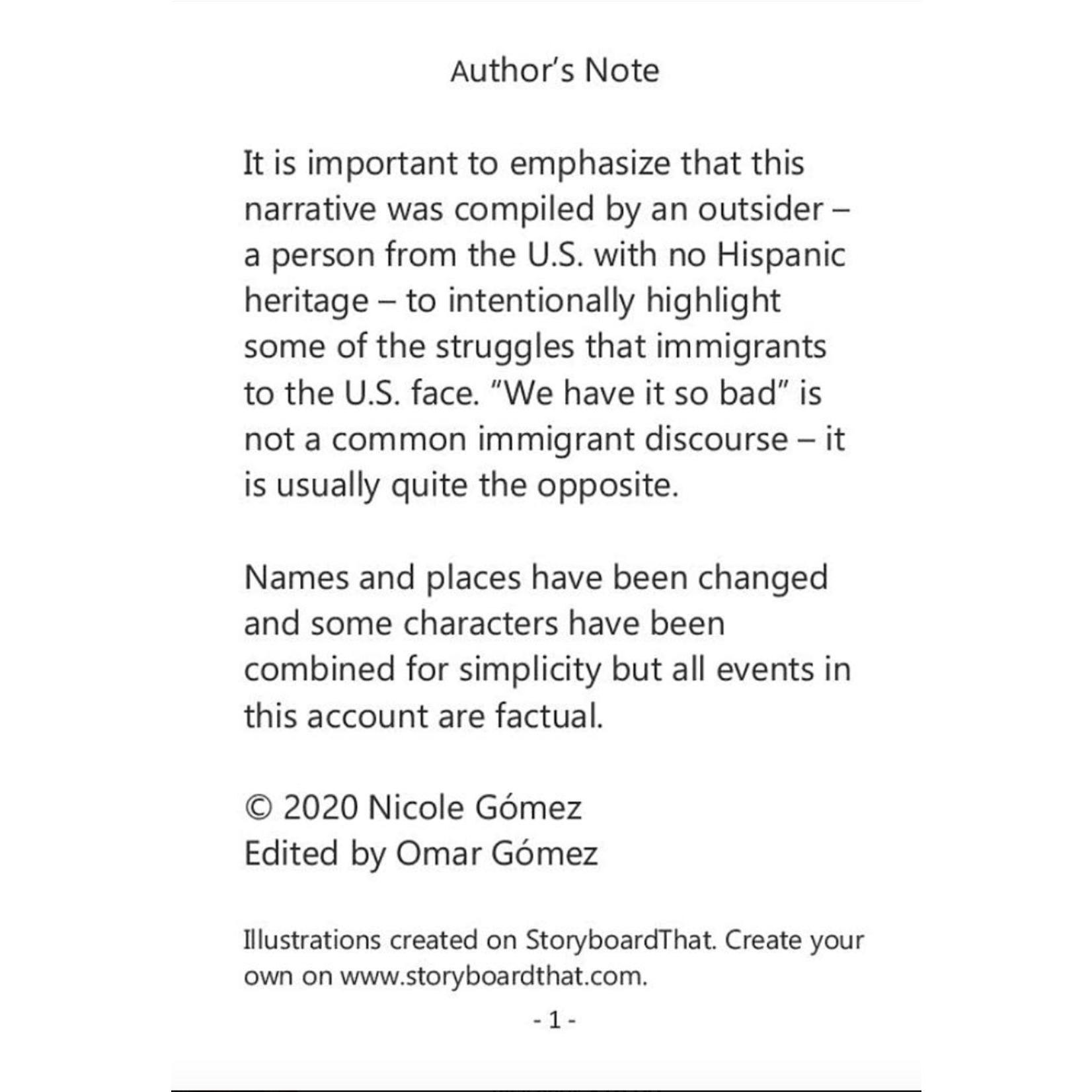 Nicole Gómez Un mejor futuro - Historias reales de inmigrantes