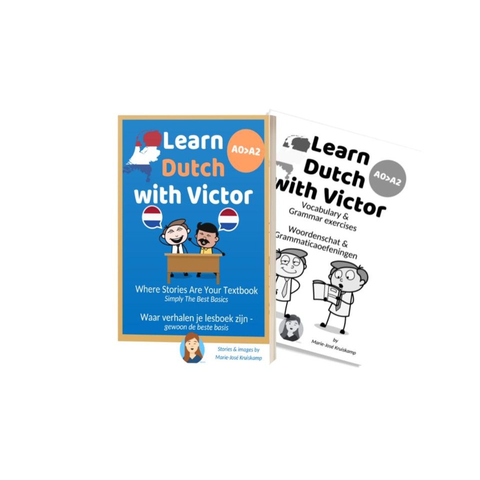 Marie-José Kruiskamp Learn Dutch with Victor  A0-A2 - Where Stories Are Your Textbook