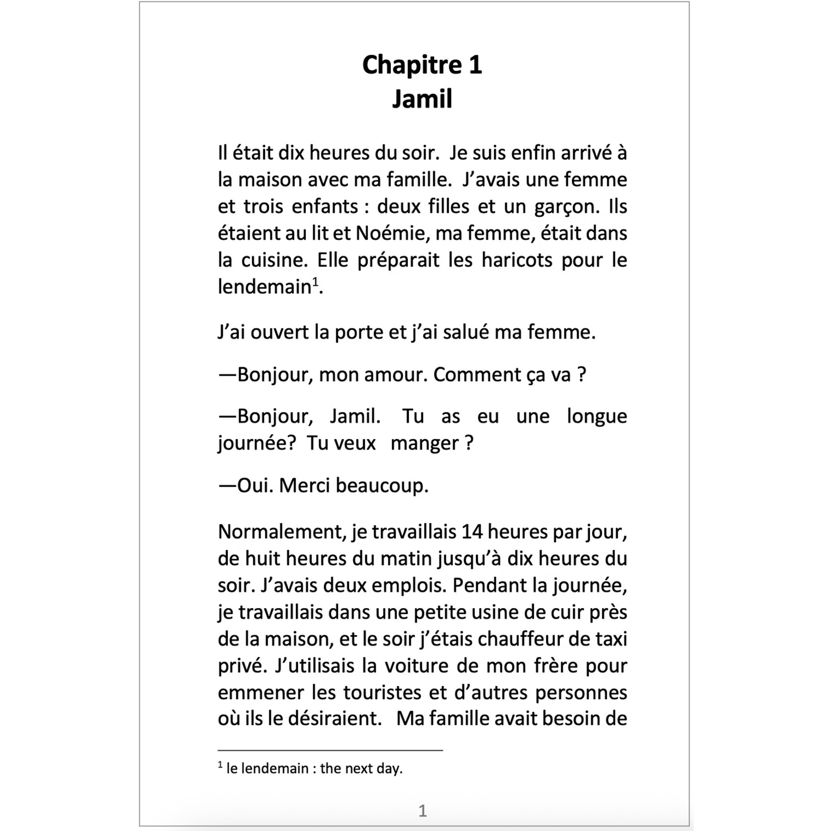 Jennifer Degenhardt C'était un voyage difficile