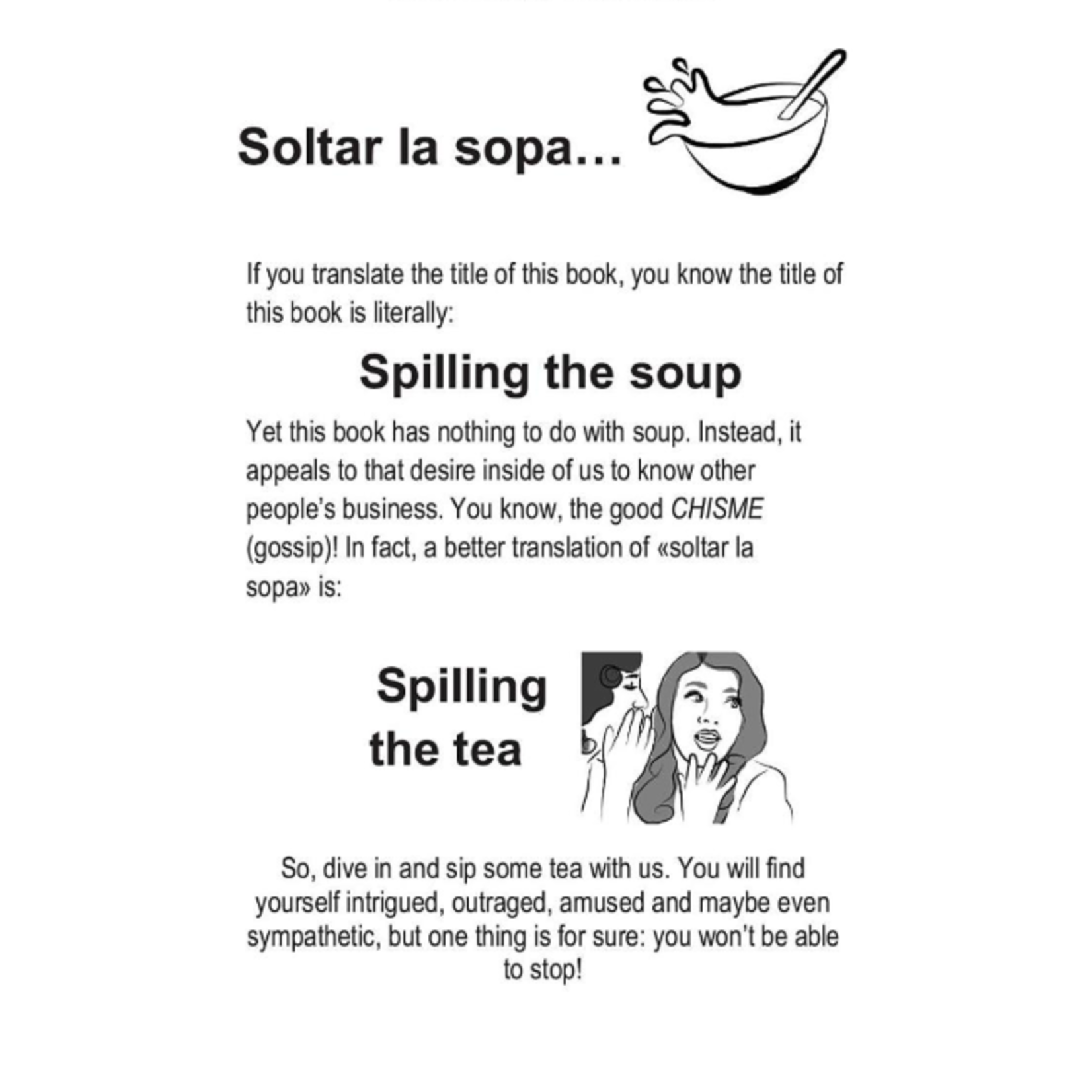 Theresa Jensen Soltar la sopa