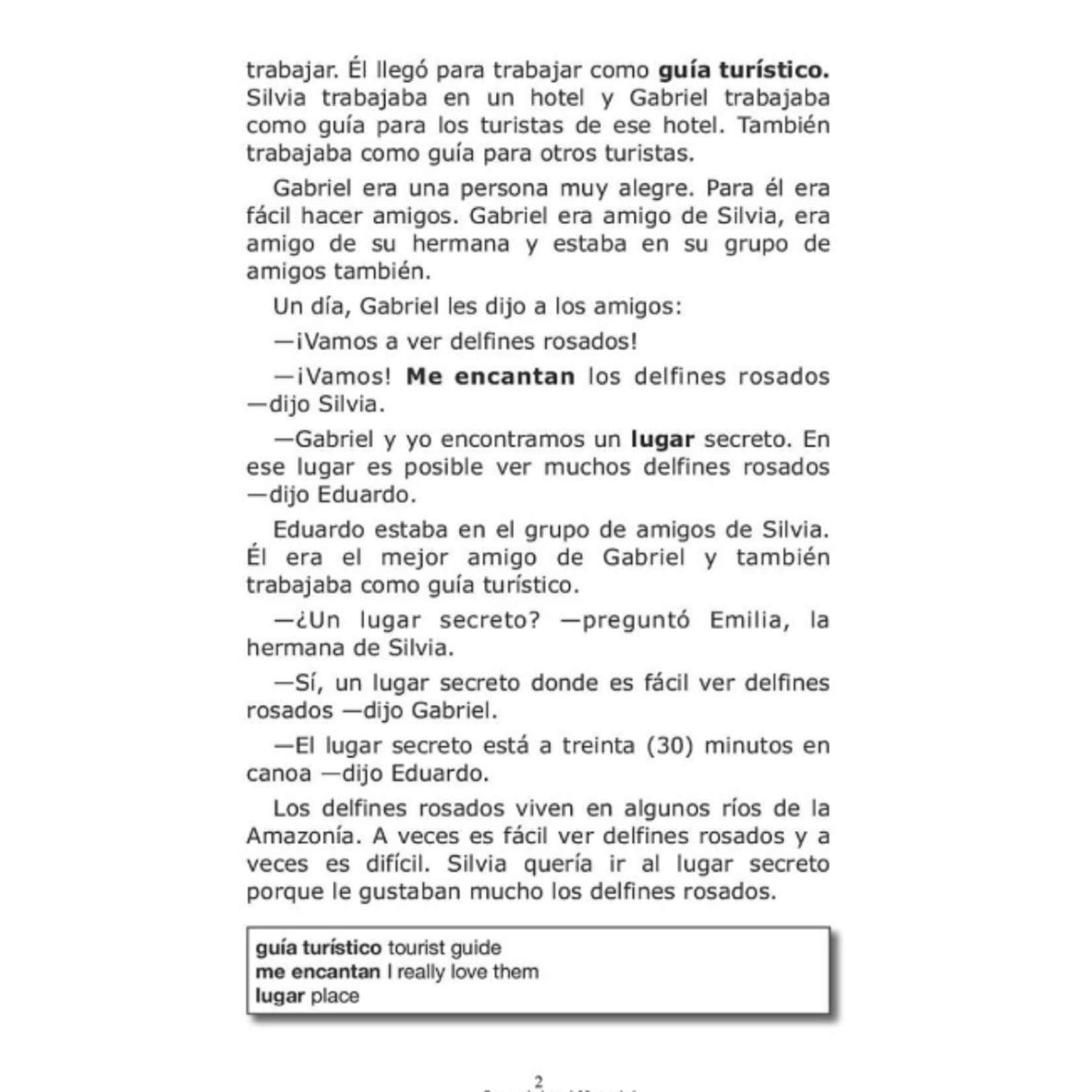 Verónica Moscoso El delfín mágico de la Amazonía