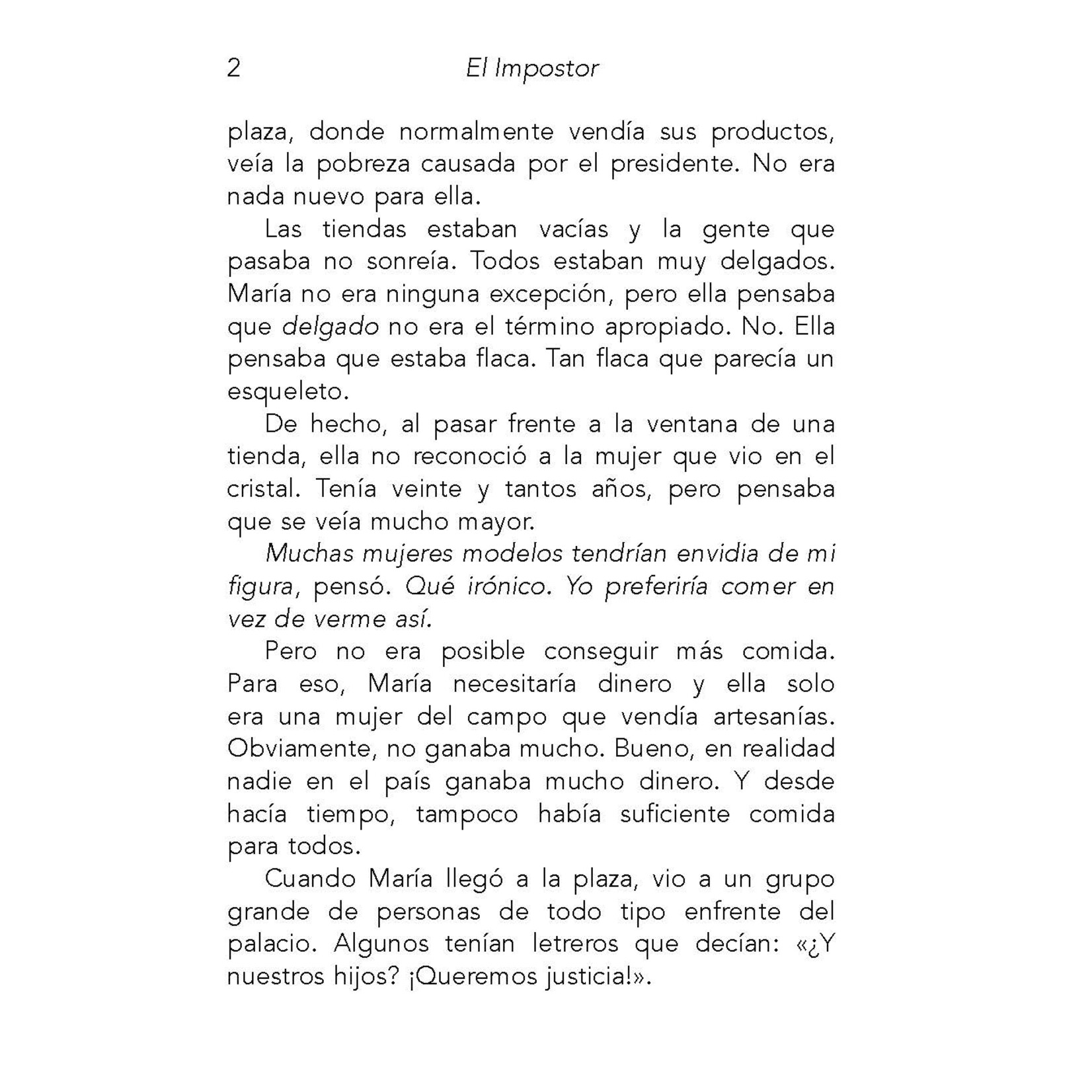El impostor