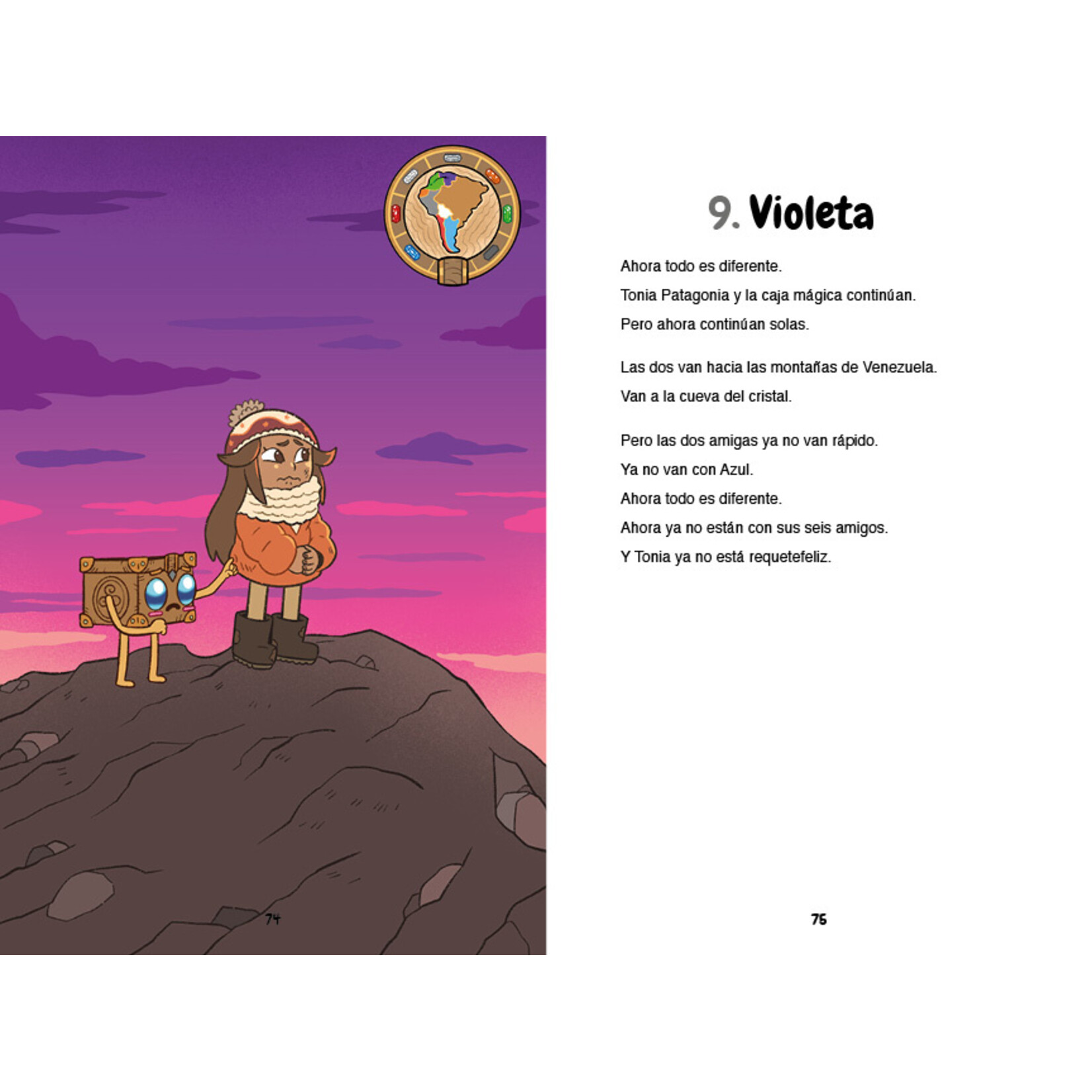 Margarita Pérez García Tonia Patagonia y la caja mágica