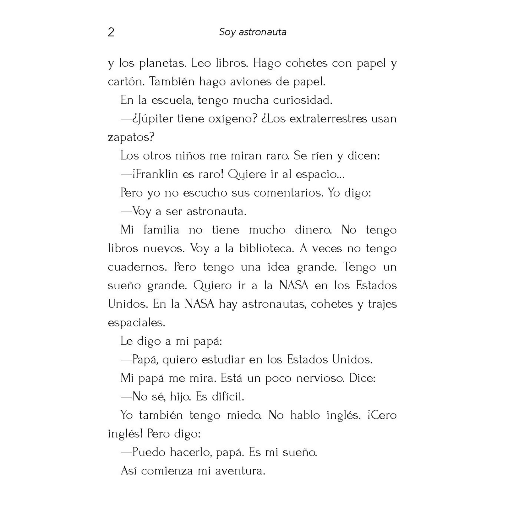 Soy astronauta