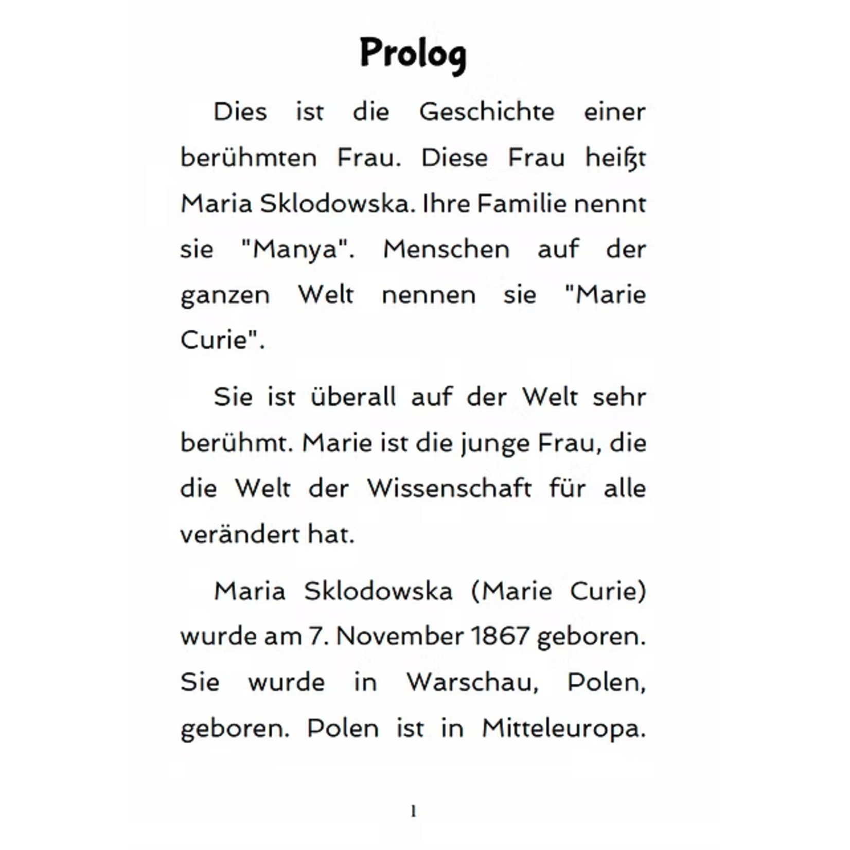 Theresa Marrama Marie Curie - Pysikerin und Chemikerin