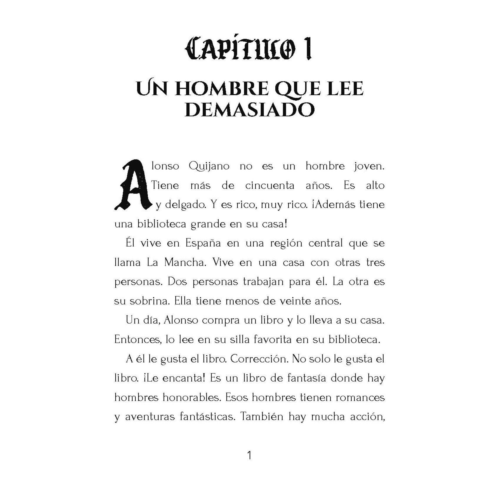 Don Quijote, el comienzo de un héroe