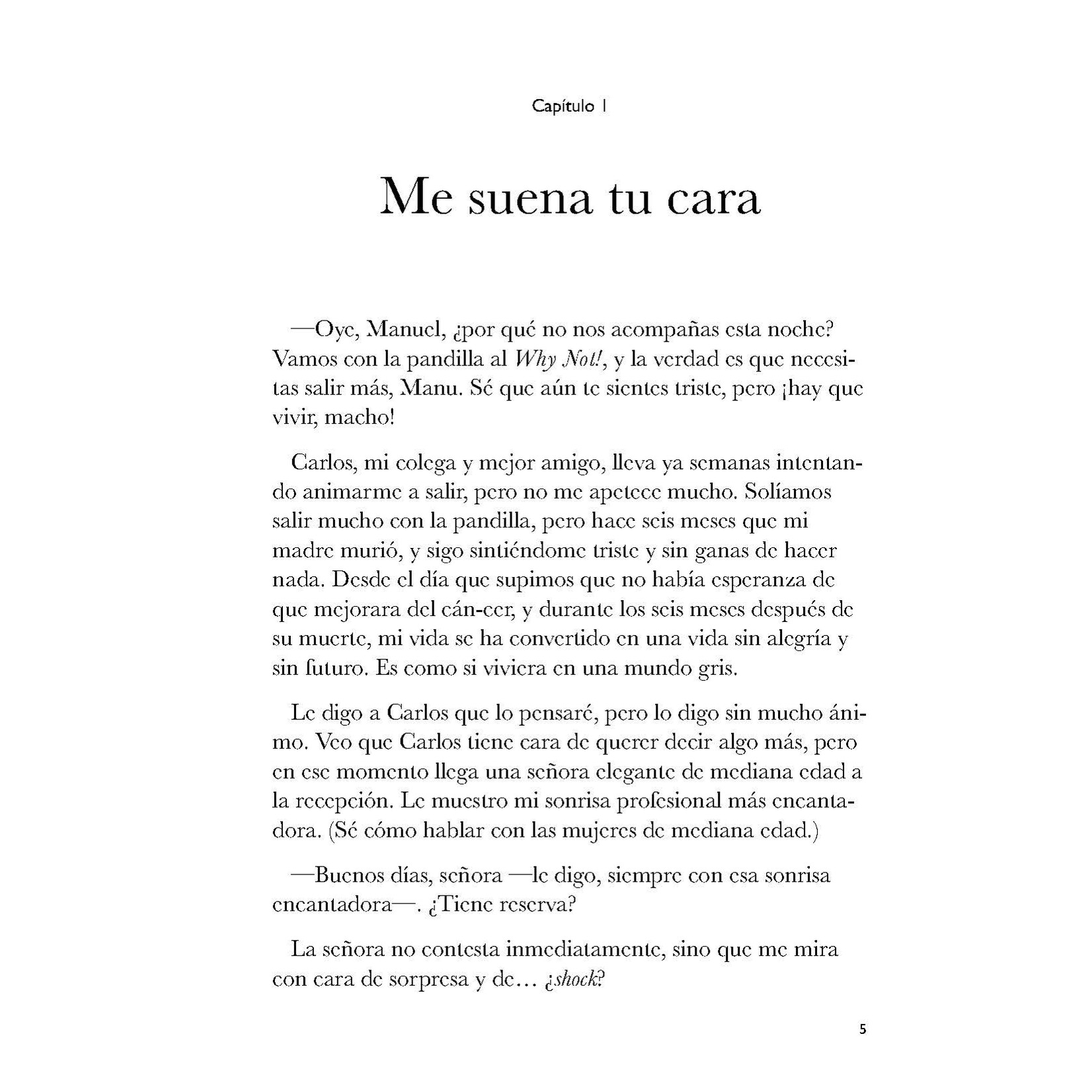 Kirstin Plante El crucero – Spanish-English