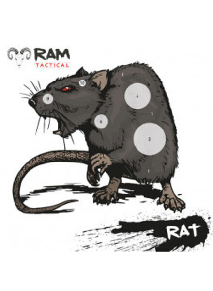 RAM Schietkaarten RAT 14x14cm | RAM Tactical