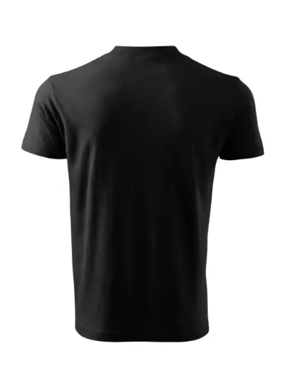 Malfini Malfini V-Neck T-shirts Zwart/Wit