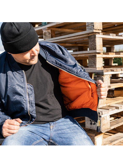 Fostex Fostex MA-1 Bomber Jacket Blauw