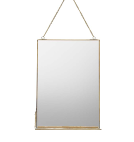 Hang Mirror with Shelf