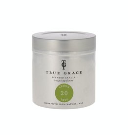 True Grace Scented candle in Can 20 - Lemon Tree
