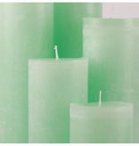 Bika Thick Blooming Candles - Pastel Green