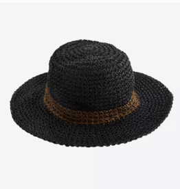 Madam Stolz Hat - Black/Brown