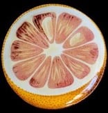 Astier de Villatte John Derian Bord - Sinaasappel