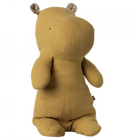 Maileg Cuddle Toy Safari Friends - Hippo Medium  Dusty Yellow