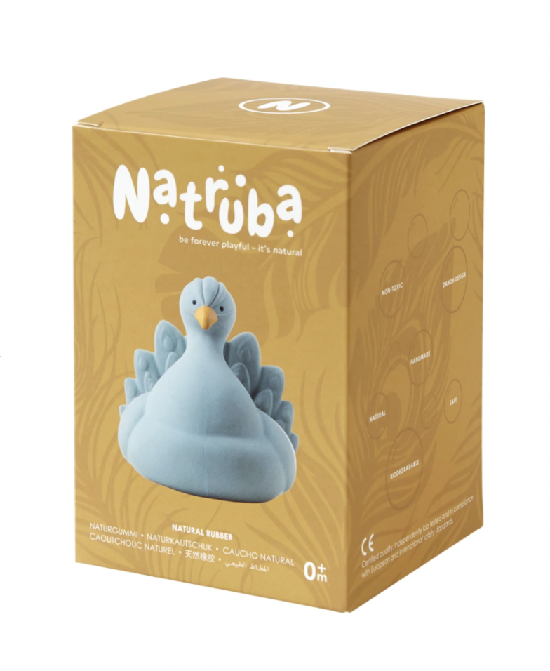 Natruba Bath Toy Peacock - Blue
