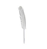Maison Margiela Feather Pen Goose - White