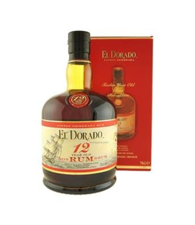 El Dorado 12 Years Gift Box + 2 Glasses   Volume: 70 cl