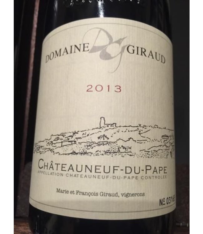 2013 Domaine Giraud Chateauneuf du Pape Grenache Blend