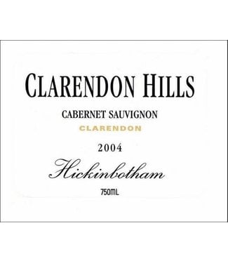 Clarendon Hills 1998 Clarendon Hills Cabernet Sauvignon Hickinbotham