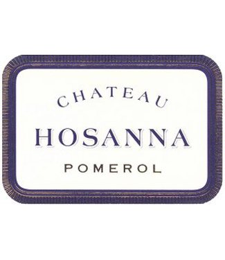 Chateau Hosanna 2003 Chateau Hosanna
