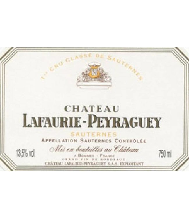 Chateau Lafaurie Peyraguey 1983 Chateau Lafaurie-Peyraguey