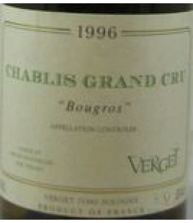 Verget 1998 Verget Chablis Bougros