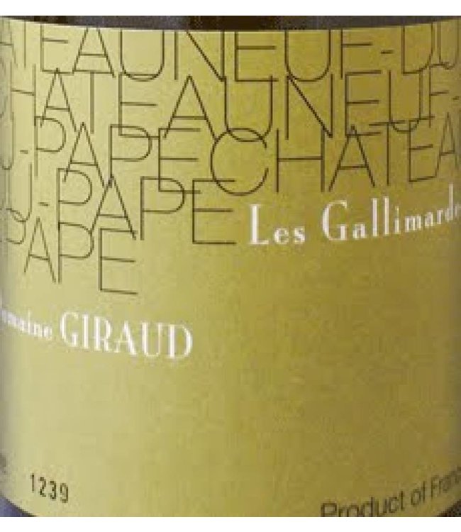 2006 Domaine Giraud Chateauneuf-du-Pape Magnum