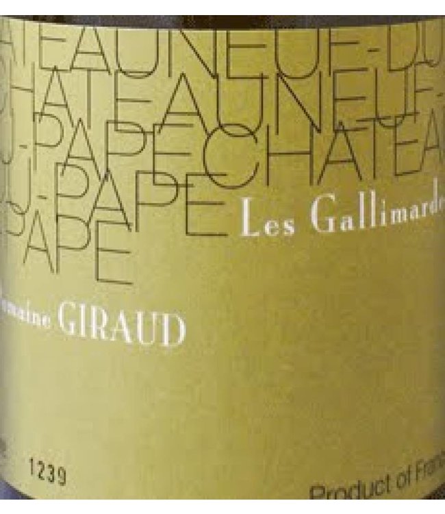 Domaine Giraud 2006 Domaine Giraud Chateauneuf-du-Pape Magnum