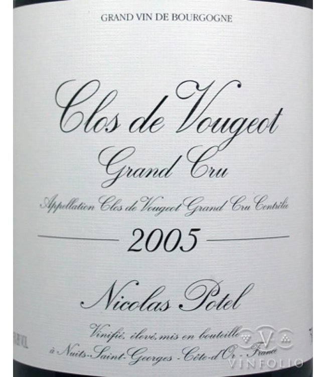 2005 Nicolas Potel Clos Vougeot